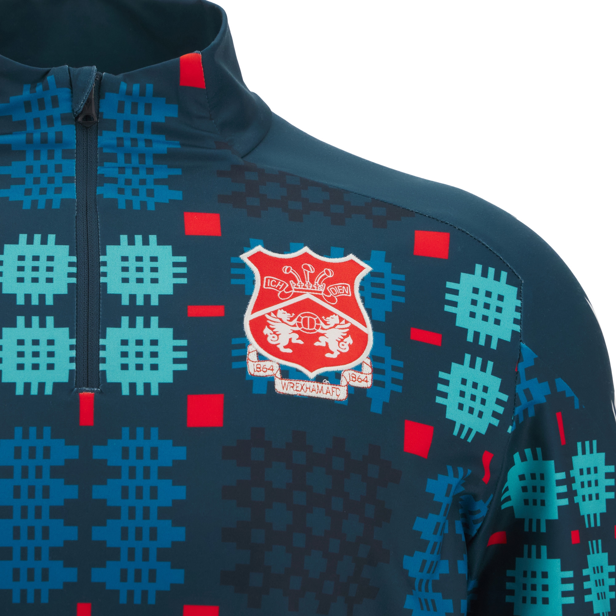 25/26 Pre-Match Top Long Sleeve 1/4 Zip SNR - Wrexham AFC